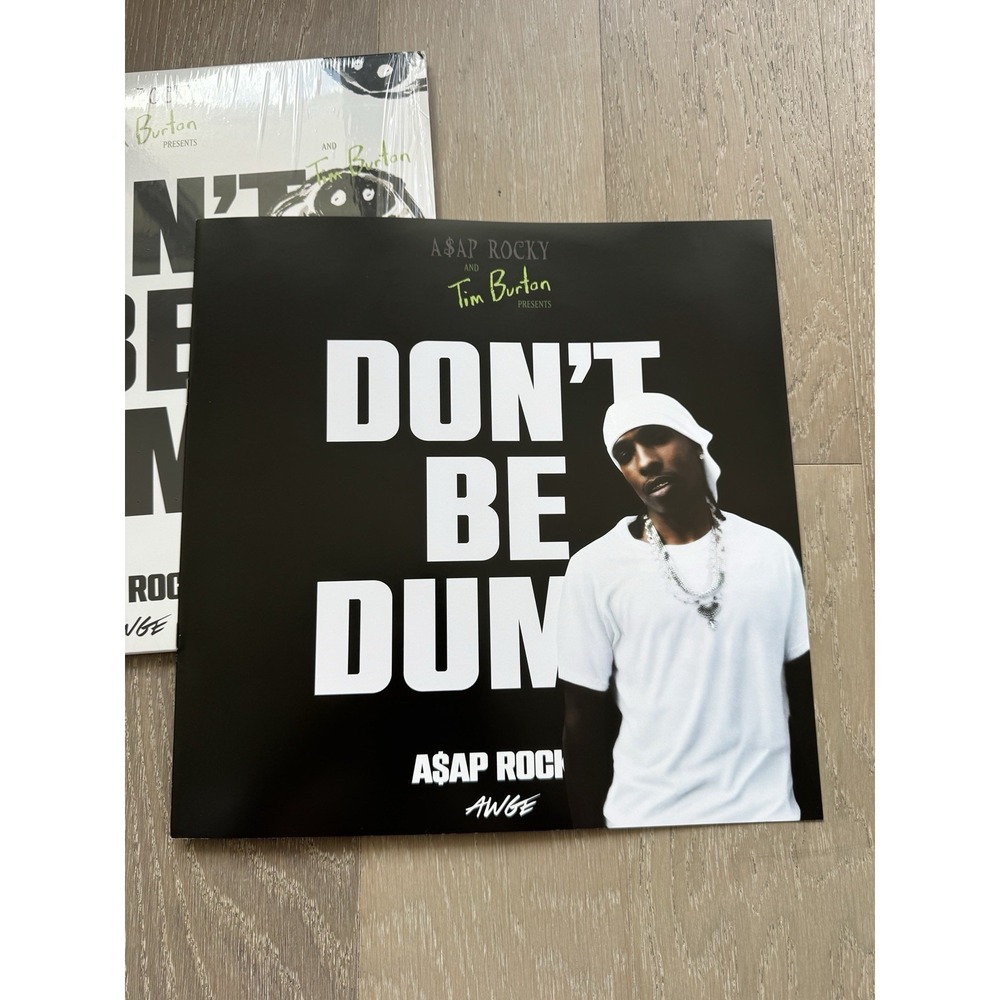 SIGNED ASAP ROCKY Dont Be Dumb SHIRTHEAD Vinyl 2xLP BLACK Insert Presale ❤️✅ NEW - Picture 6 of 10